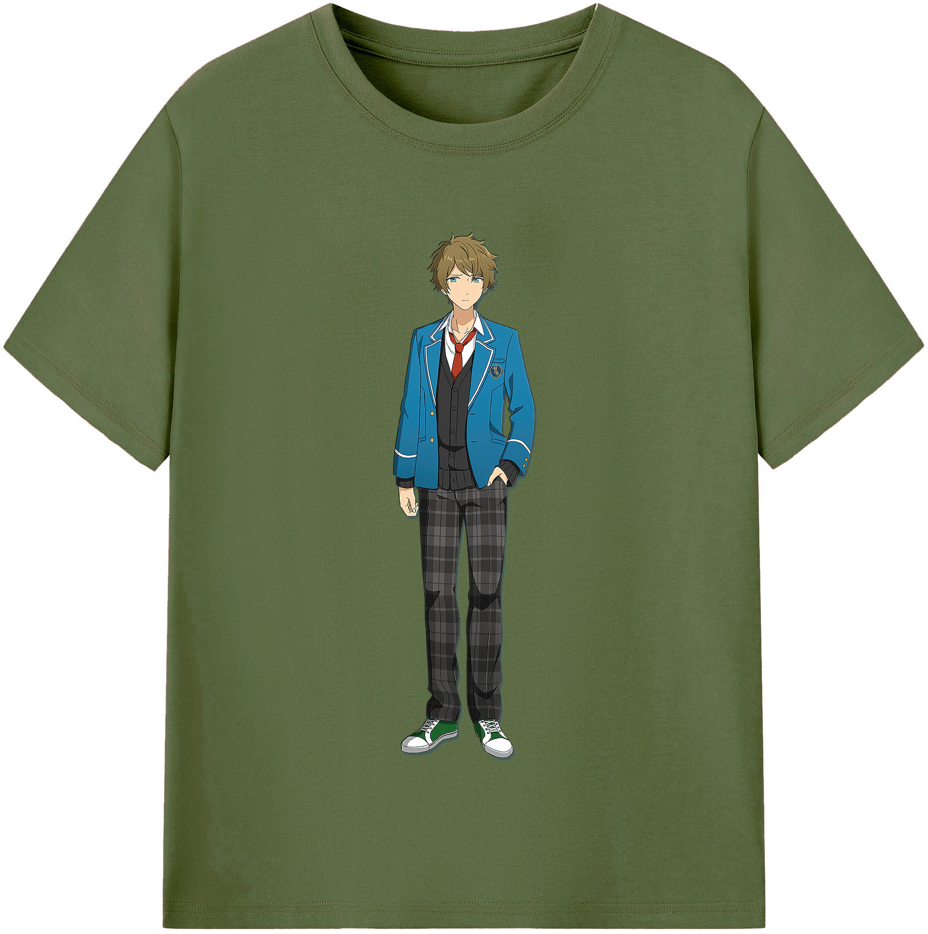 （画像用） あんさんぶるスターズ! Ensemble Stars 綿100％半袖Tシャツ（フロントプリント）